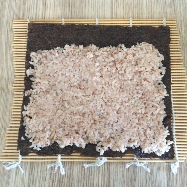 红梗米紫菜包饭步骤6