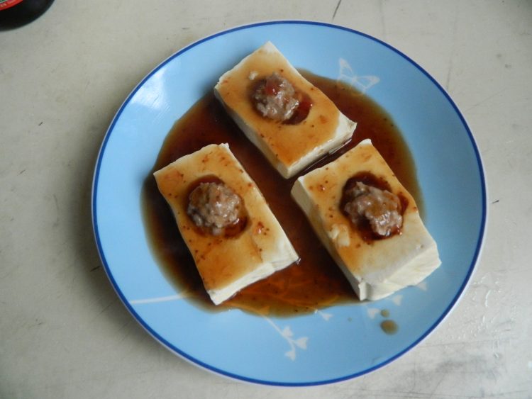 果酱蒸豆腐#多效护理步骤11