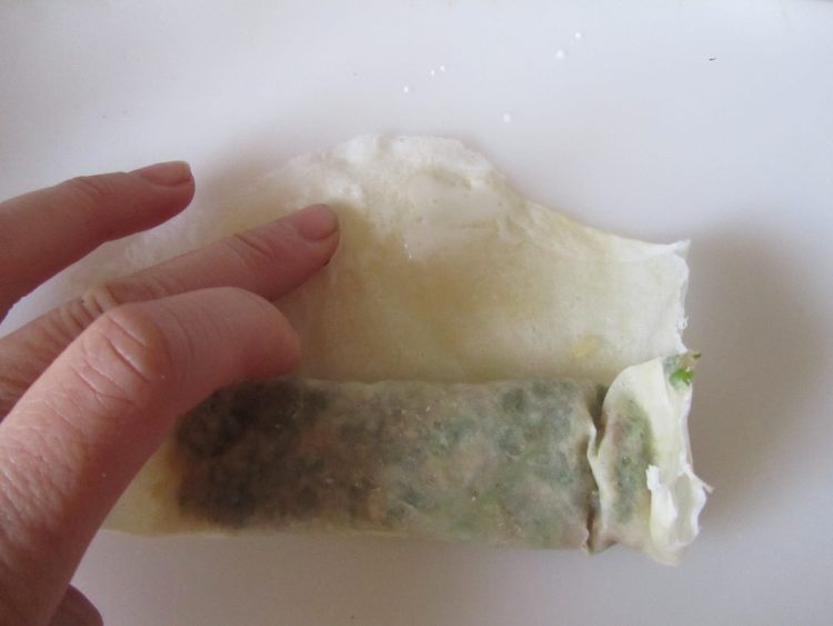野芹菜春卷步骤8