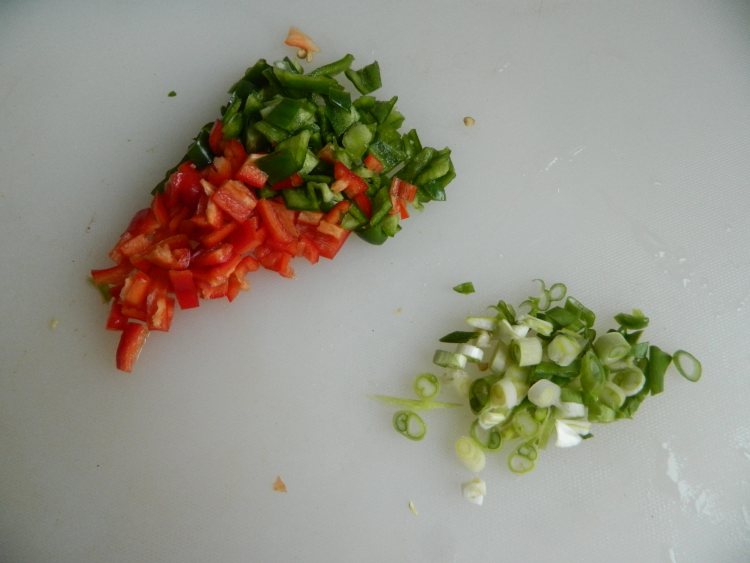 浇汁豆饼步骤3