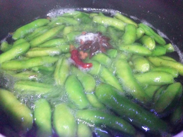 水煮毛豆步骤7