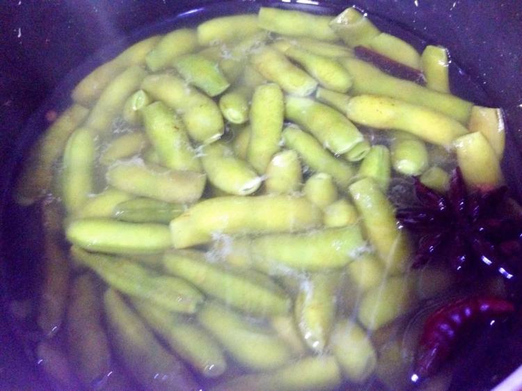 水煮毛豆步骤8
