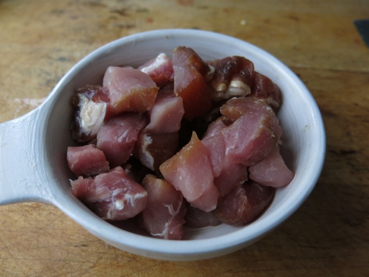鹰嘴豆炒肉步骤3