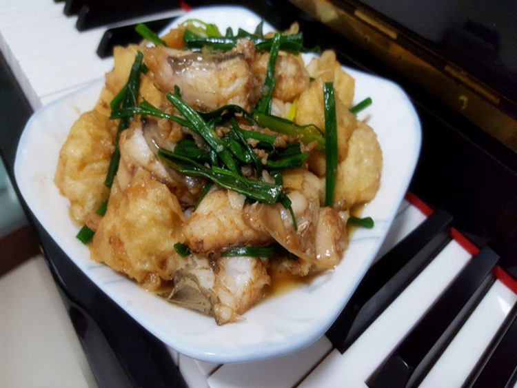 油条龙头鱼步骤7