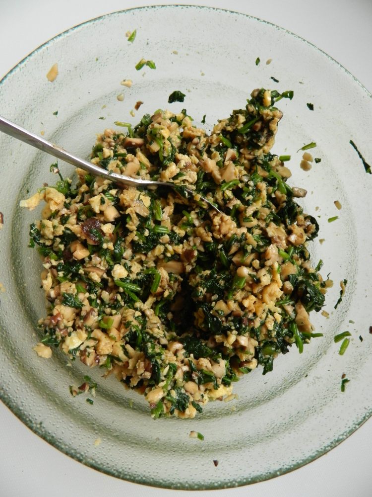 菠菜素馅水饺步骤11