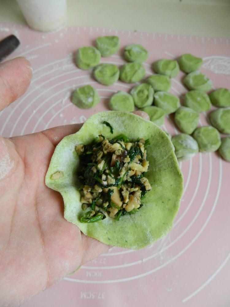 菠菜素馅水饺步骤14