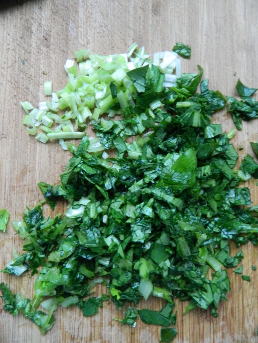 莜麦面蔬菜蛋饼步骤2