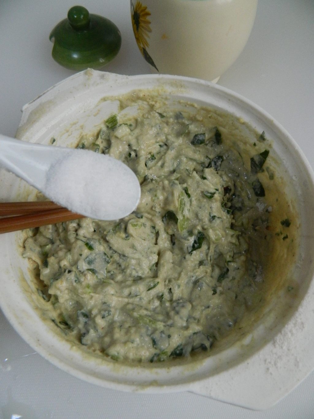 莜麦面蔬菜蛋饼步骤4