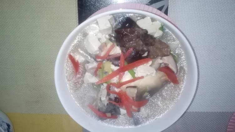 生菜鱼头汤步骤11