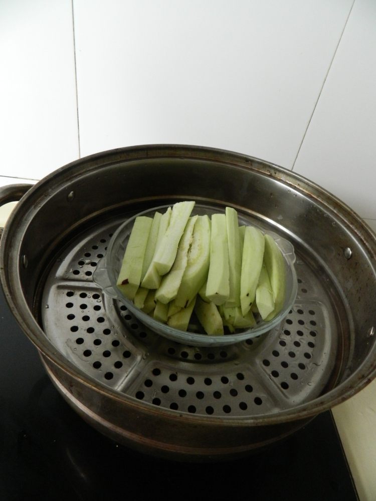 肉末蒸茄子步骤5