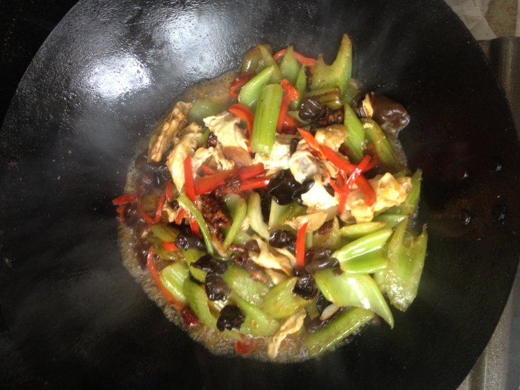 豆腐皮西芹步骤13