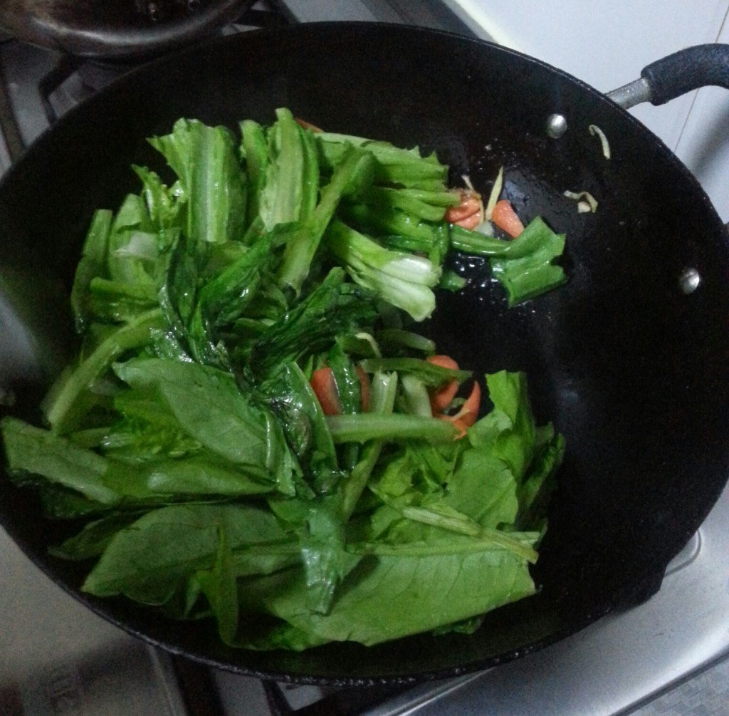 烧油麦菜步骤4