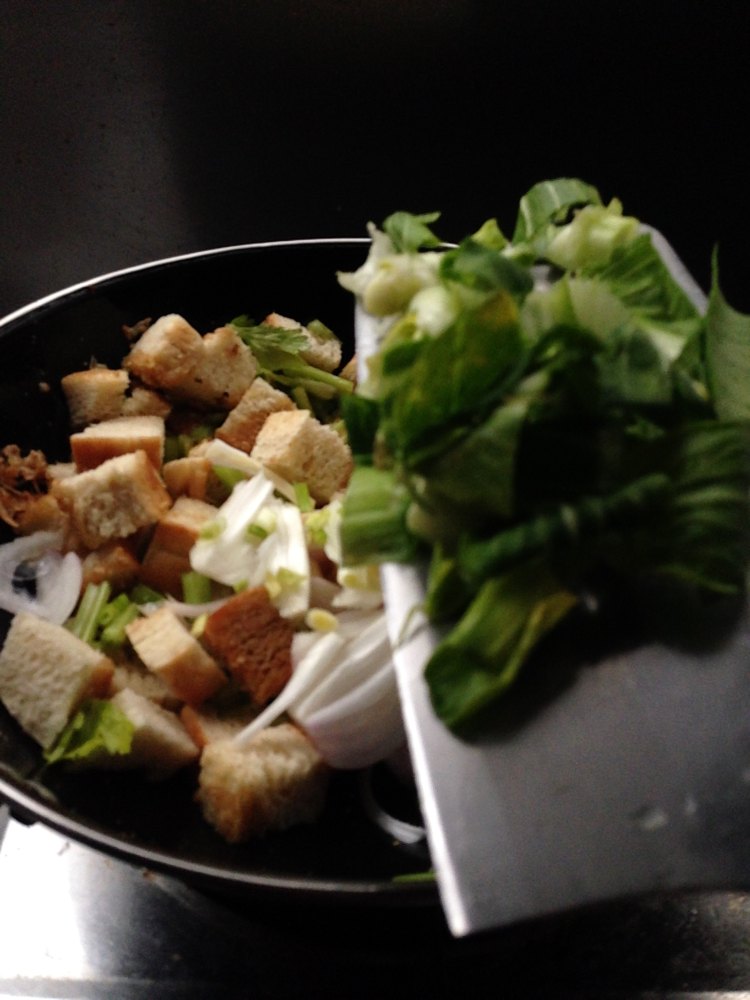 蔬菜炒饼步骤16