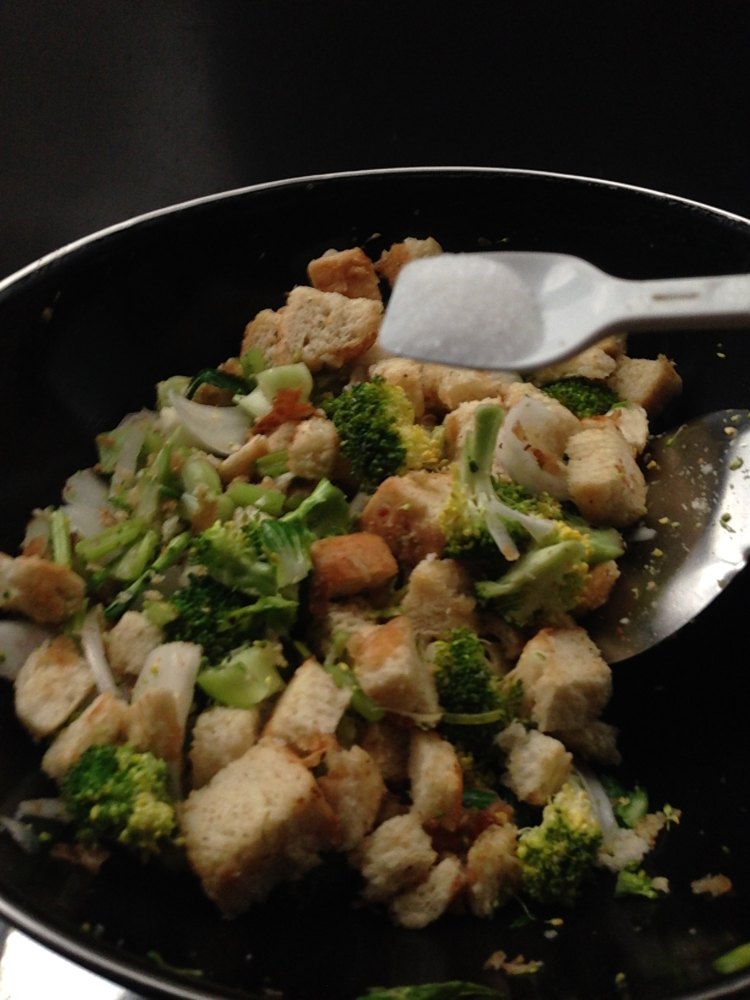 蔬菜炒饼步骤18