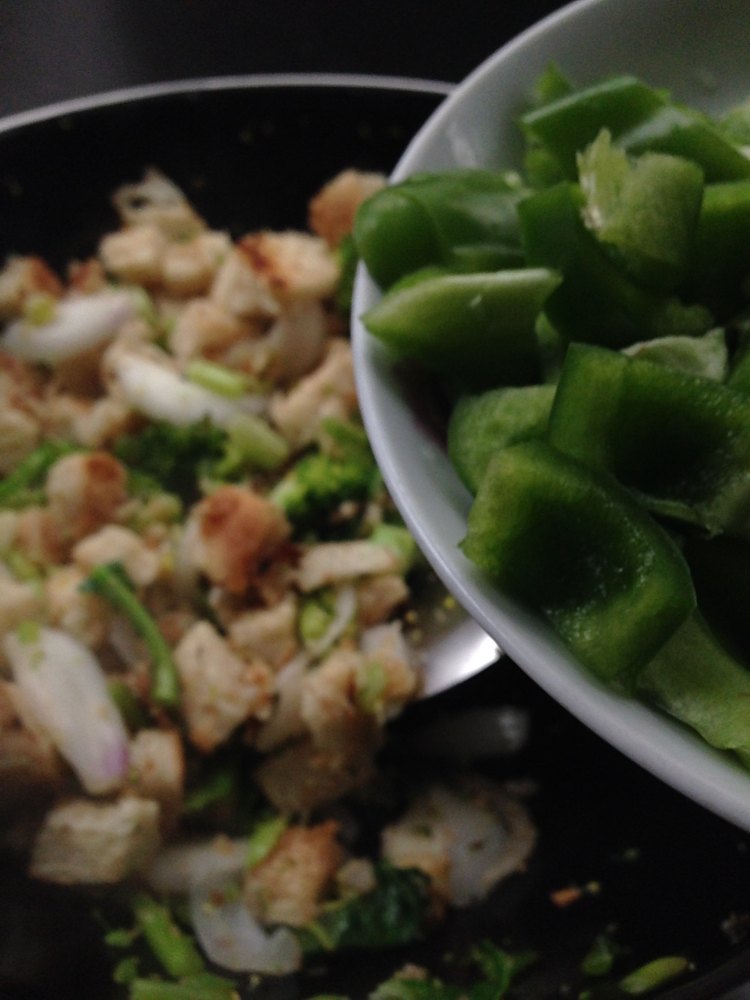 蔬菜炒饼步骤19