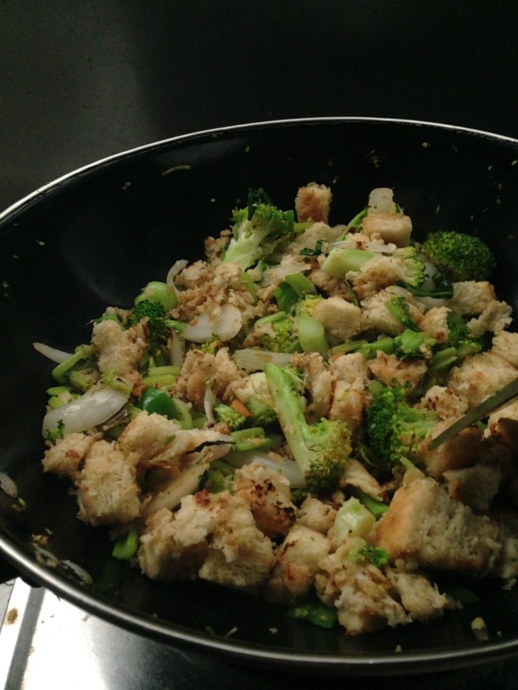 蔬菜炒饼步骤20