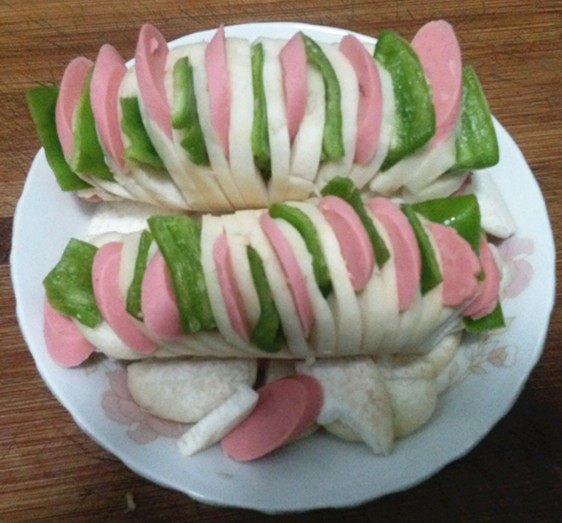 清蒸手风琴杏鲍菇步骤5