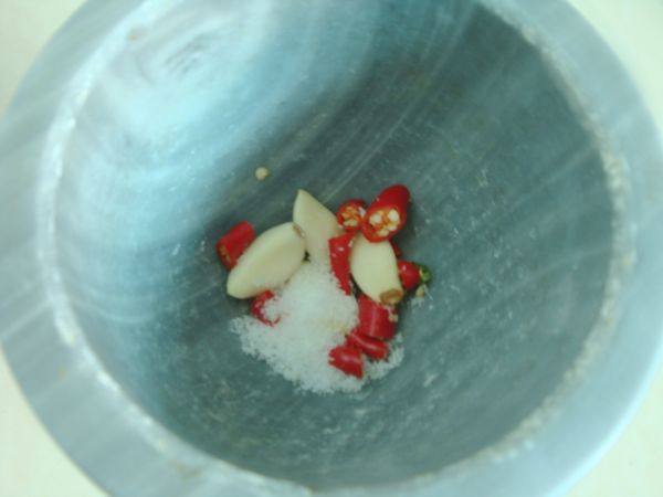 烧双椒擂茄子步骤6