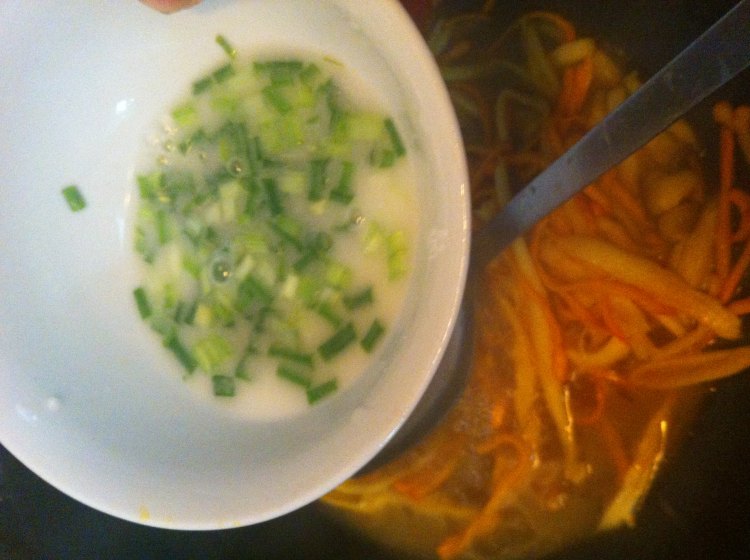 松茸油炒三菇步骤11