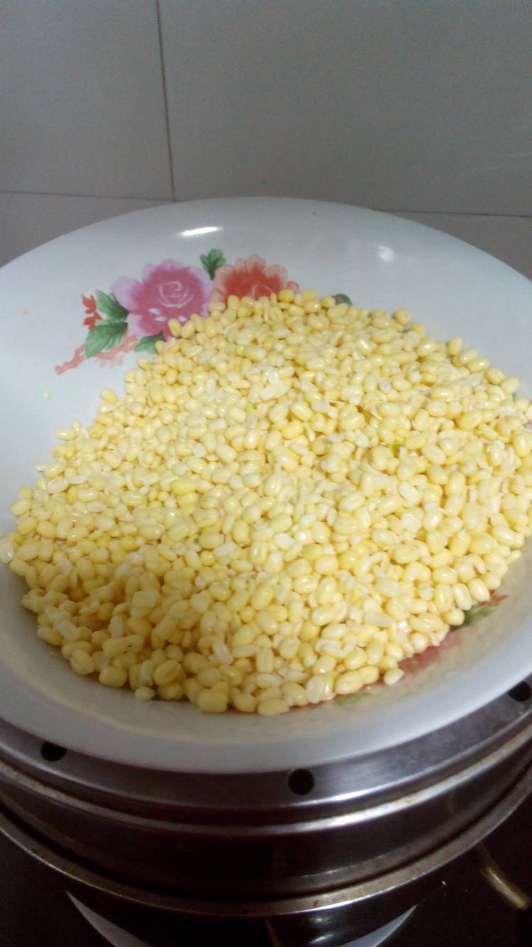 蜜豆绿豆糕步骤5