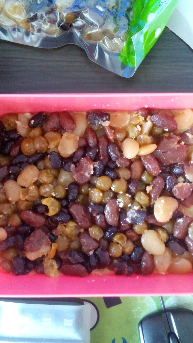 蜜豆绿豆糕步骤11