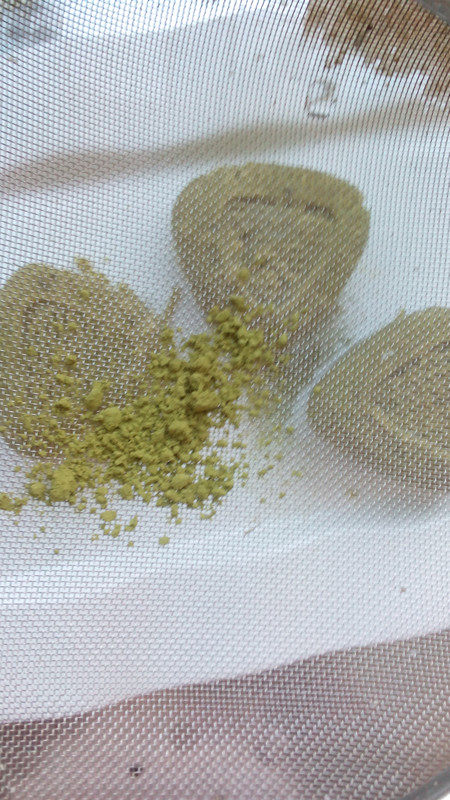 抹茶奶香绿豆糕步骤15