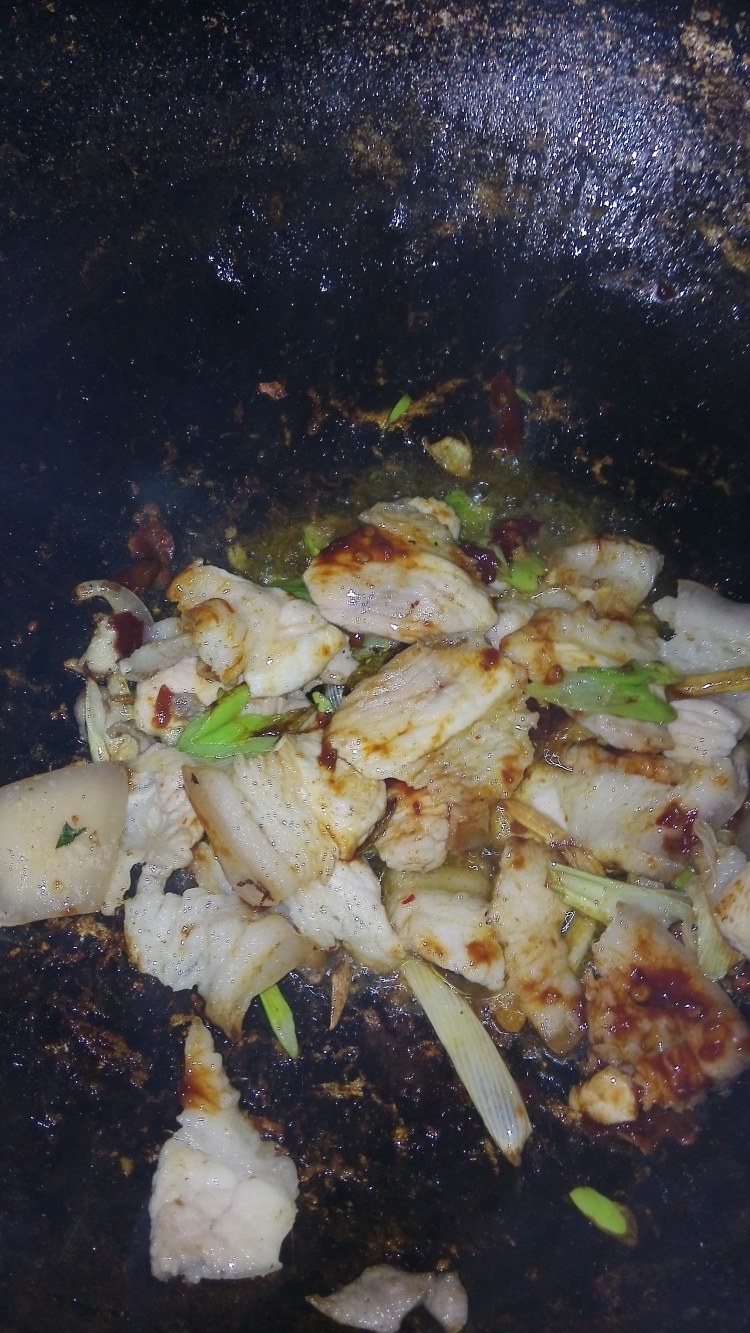 冬瓜炒肉片步骤5