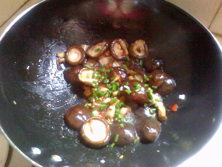 蚝油香菇步骤8