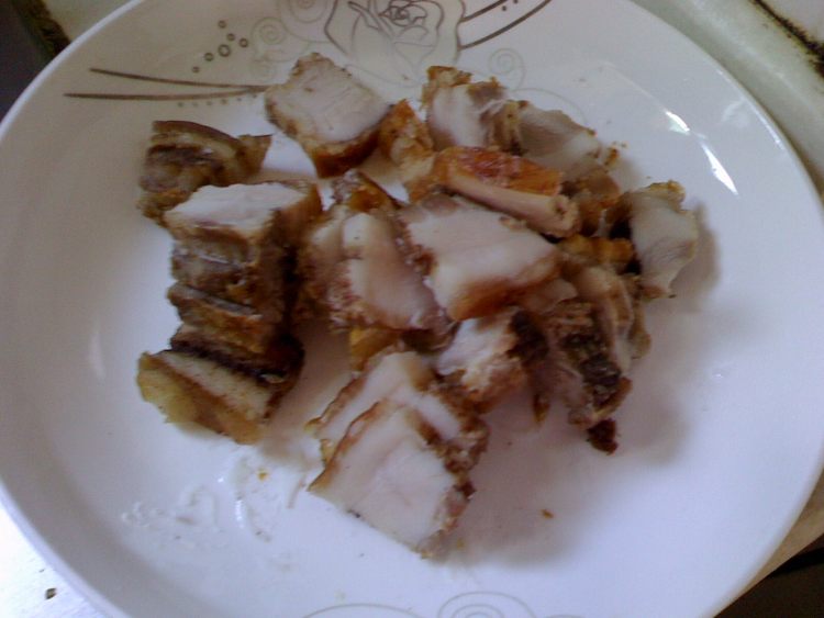 烧肉西兰花步骤2