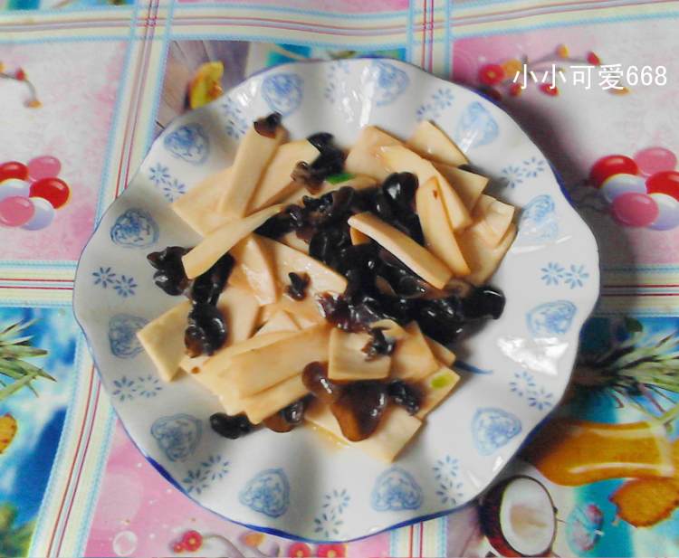 木耳炒杏鲍菇步骤6