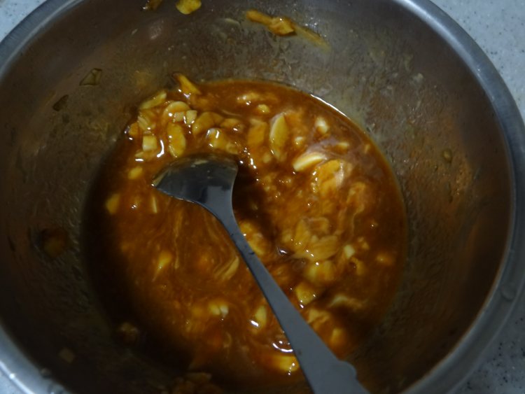 花生酱拌豆角步骤8