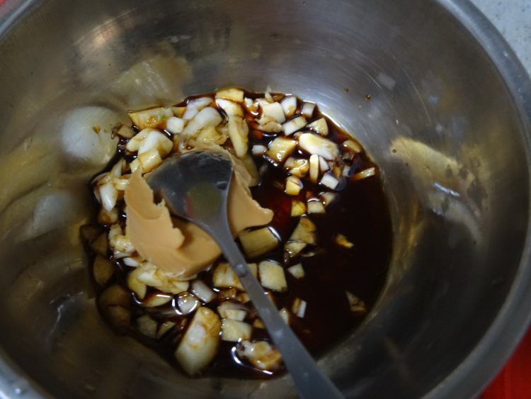 花生酱拌豆角步骤7