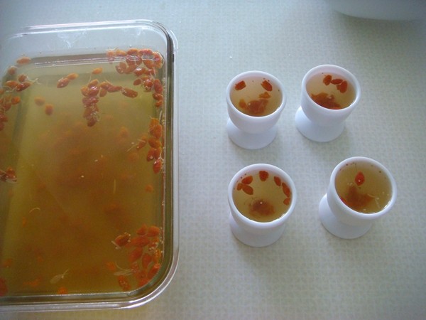 菊花冻步骤7