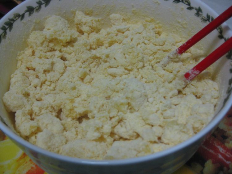 荠菜馅菜饽饽步骤2