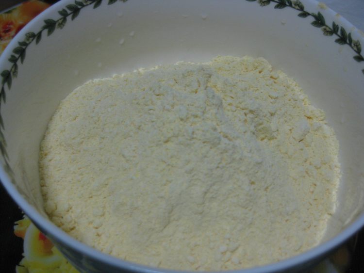 荠菜馅菜饽饽步骤1
