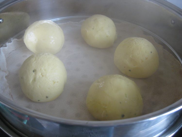 荠菜馅菜饽饽步骤9