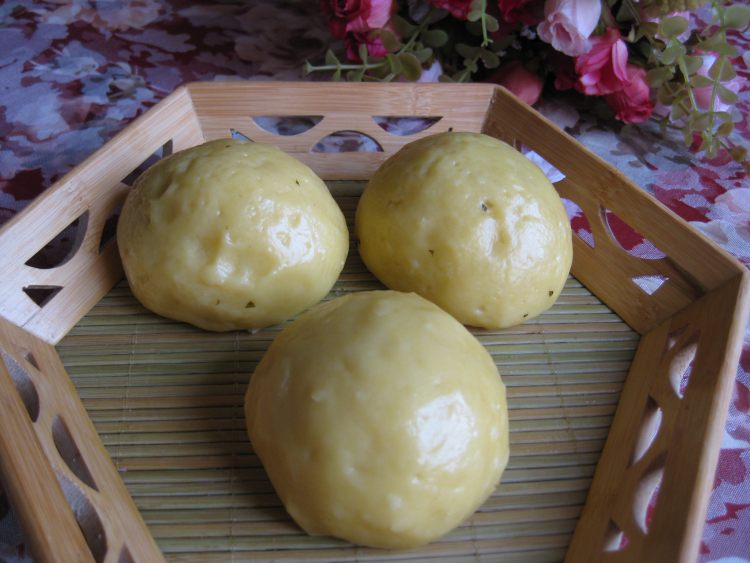荠菜馅菜饽饽步骤12