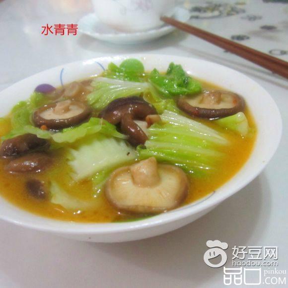 白菜煮香菇