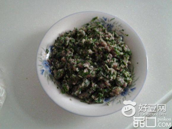 荠菜肉馅