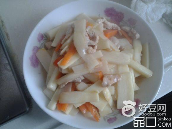 铁棍山药 炒肉片