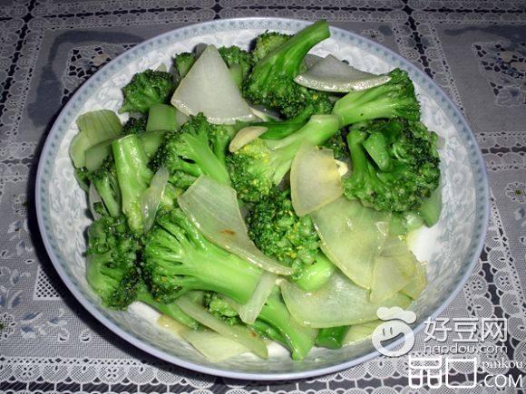 洋葱烧西兰花