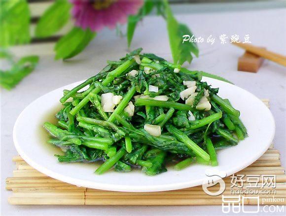 蒜香茼蒿菜
