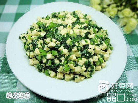 茼蒿豆腐