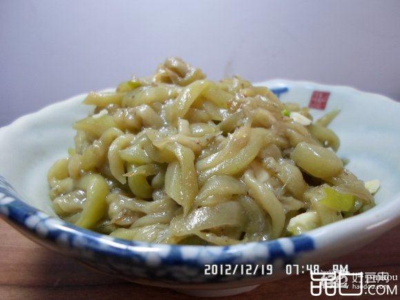 蒜香茄丝