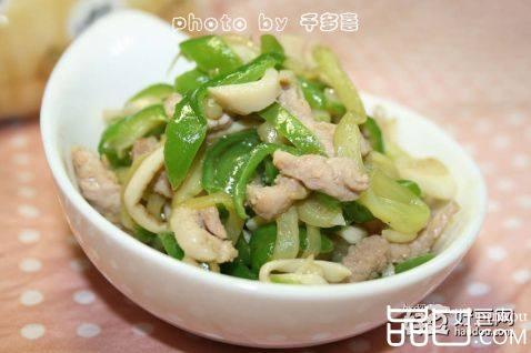 杏鲍菇炒三丝
