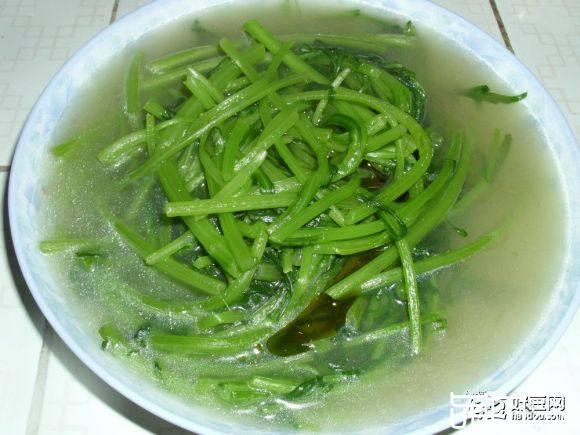 高汤茼蒿