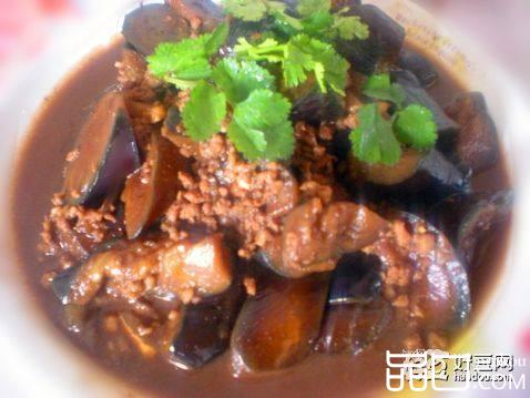 肉沫酱烧茄子