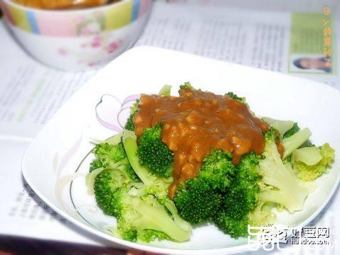 麻汁西兰花