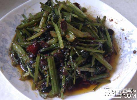 豆豉芹菜