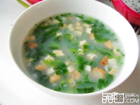 芹菜豆腐汤